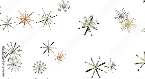 Decorative snowflake design...