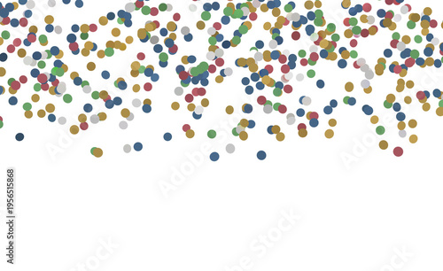 Abstract image of confetti ...
