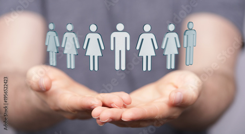 Concept of team and togethe...