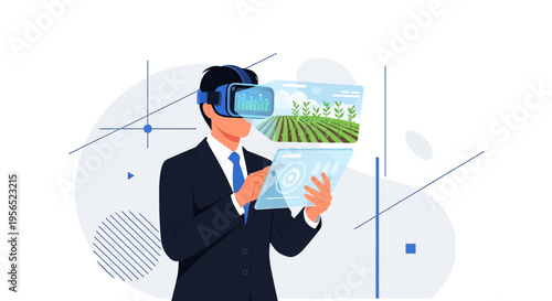 Virtual Reality Applications in Agriculture: Precision Farming and Data Analysis innovation