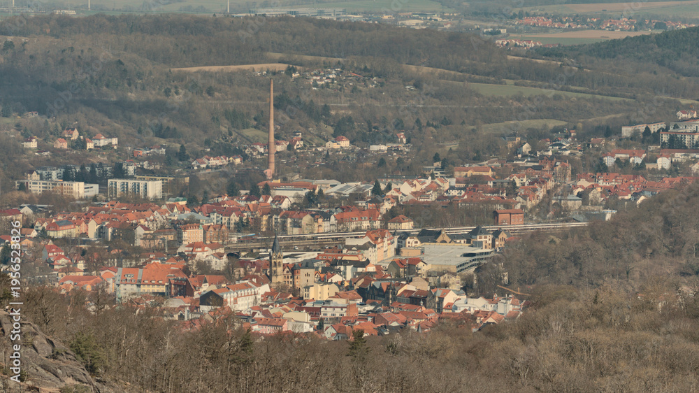 Fototapeta premium Eisenach. Vogelperspektive. 