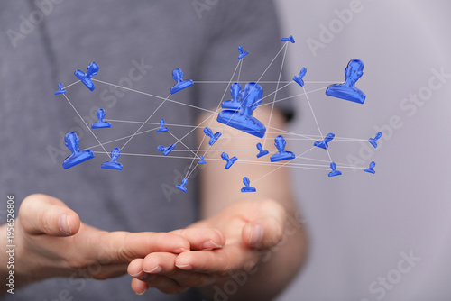 Abstract image featuring a ...