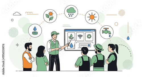 Smart agriculture and sustainability education for farmers and agriculture students