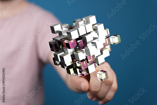 Creative shot of a person's...