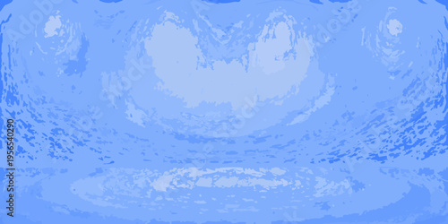 Abstract blue background with swirling patterns and a central vortex