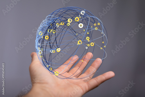 Close up of hand holding a ...