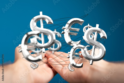 Concept of finance, global ...