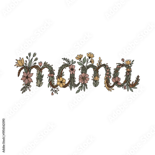 Wildflowers Mama Shirt Retro Mom Comfort Colors Floral Gift Tee
