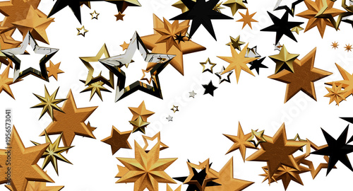 Festive image of scattered ...