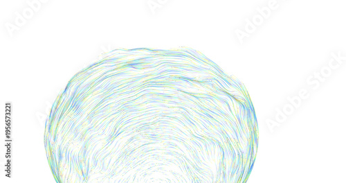 Abstract colorful sphere on...