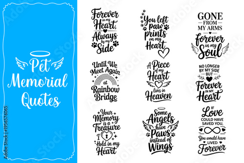 Collection of Pet Memorial Quotes and Sayings for Loss of Dog or Cat Bereavement