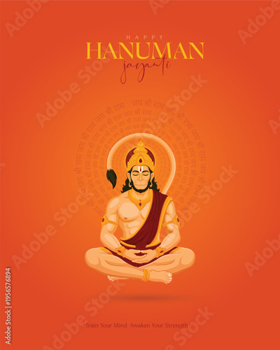 Happy Hanuman Jayanti Social Media Post The Festival of India