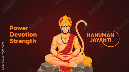 Happy Hanuman Jayanti Social Media Post The Festival of India