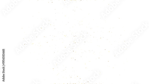 Minimal Gold and Beige Confetti Background with Soft Random Distribution