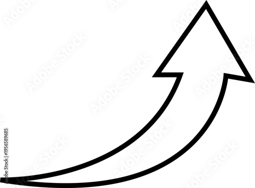 Curved Arrow Icon Group in Line Style Vector, Direction Pointer Navigation Symbol Bundle Pack, Swirl Rotate Flow Sign Silhouette Outline Design