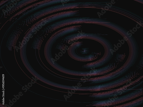 Generative Terrain Lines Organic Texture Art