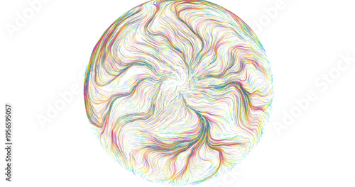 Abstract artwork featuring ...