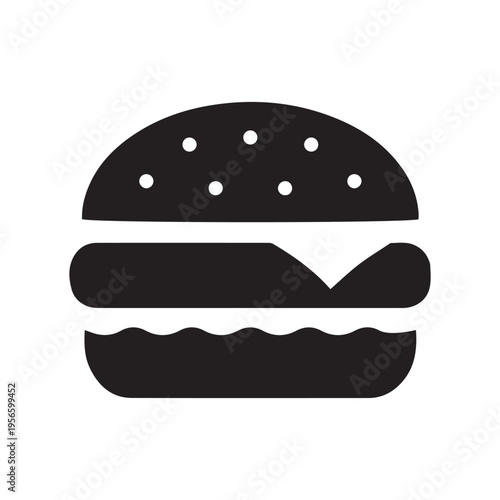 Burger vector icon
