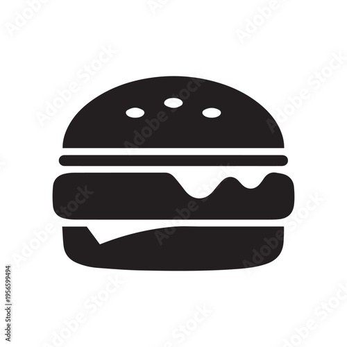 Vector Cheeseburger Icon
