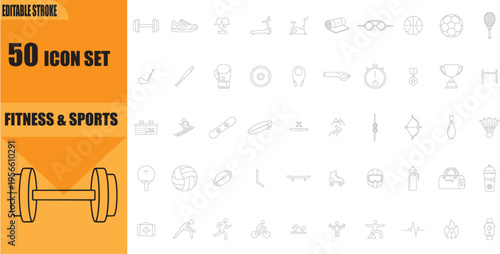 Dumbbell Icon Fitness Sports Equipment.