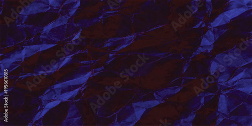 Abstract dark background with a textured pattern of deep blue waves over a mottled brown surface