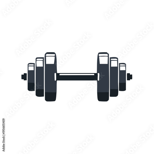 Fitness equipment dumbbell set for strength training and weightlifting workout