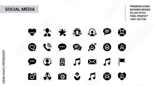 Collection of diverse icons representing various objects and activities in daily life Vector
