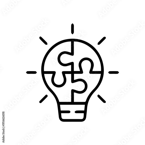 Lightbulb idea puzzle