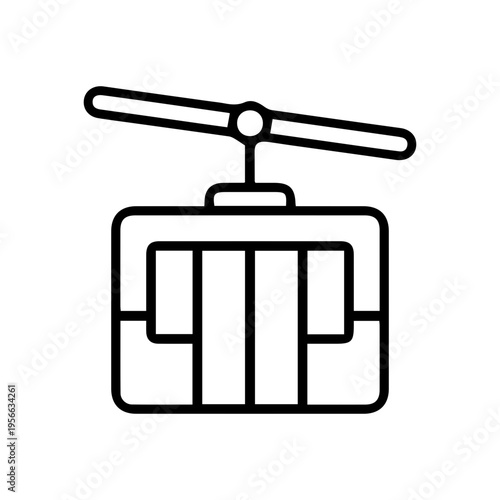 Cable Car Gondola Icon