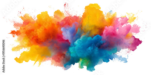 Abstract colorful artistic watercolor background design. vintage hand drawn watercolor brushstroke texture design.