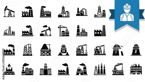 Collection of vintage cameras and photography equipment from the 20th century Vector