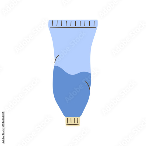 Vector illustration of toothpaste