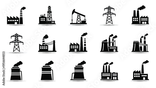 Assorted vintage-style mechanical and industrial tools in action Vector