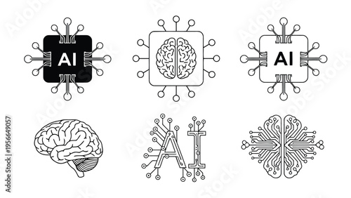 Collection of various symbolic representations of electrical and mechanical components Vector