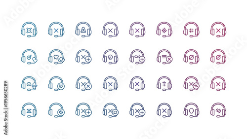 Collection of diverse emojis representing various professions, activities, and emotions Vector