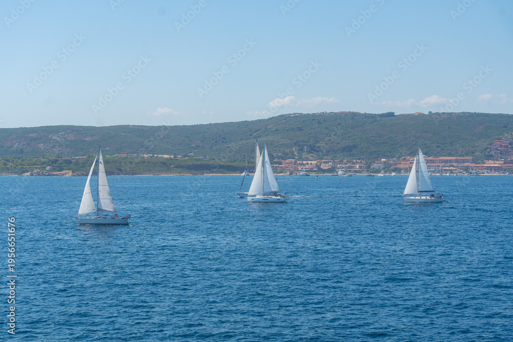 Fototapeta premium Sailing Regatta at Sea