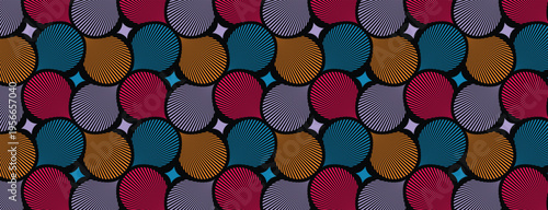 Scandinavian Floral Seamless Pattern Design, Vector file