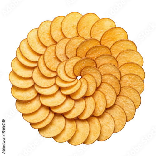 Intricate golden ammonite fossil illustration with detailed spiral patterns. isolated on transparent background