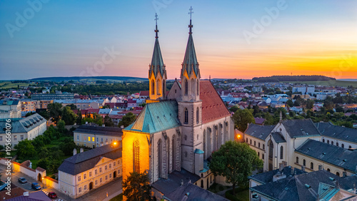 St. Maurice Church in Kromeriz, Czech republic