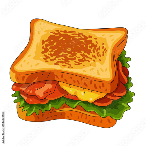 sandwich with cheese
