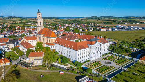 Herzogenburg Monastery during a sunny summer day, Austria