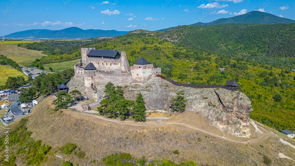 Fototapeta premium Boldogko castle in Hungary during a sunny day