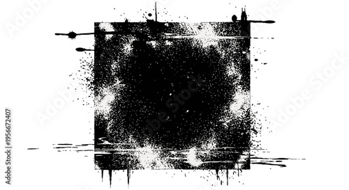 Black and white grunge texture background.