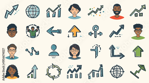 A cheerful illustration of a woman, perfect for representing inclusivity, positivity, and approachable content. Ideal for websites, blogs, or marketin