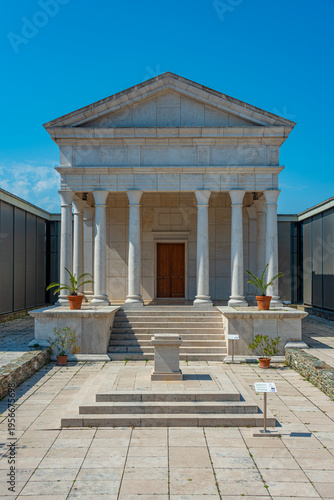 Iseum Savariense Archeology museum at Szombathely in Hungary