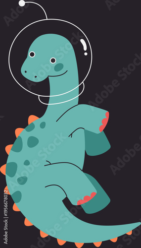 Dinosaur Space Suit Weightless Helmet