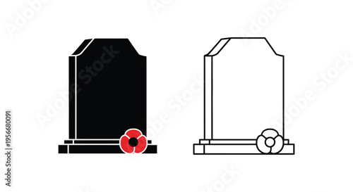 Set of 2 mechanical device icons vector