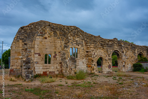 Canvas Print St Oswald's Priory in Gloucester, England