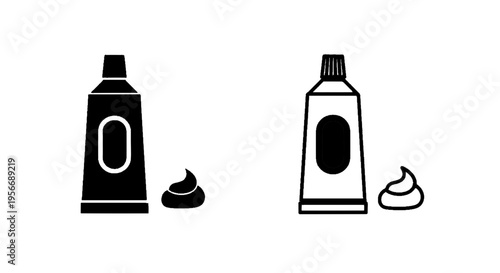 Vector illustration of set of water filter pitcher icons on a transparent background