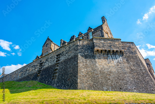 Obraz na płótnie Summer day at the Edinburgh castle in Scotland